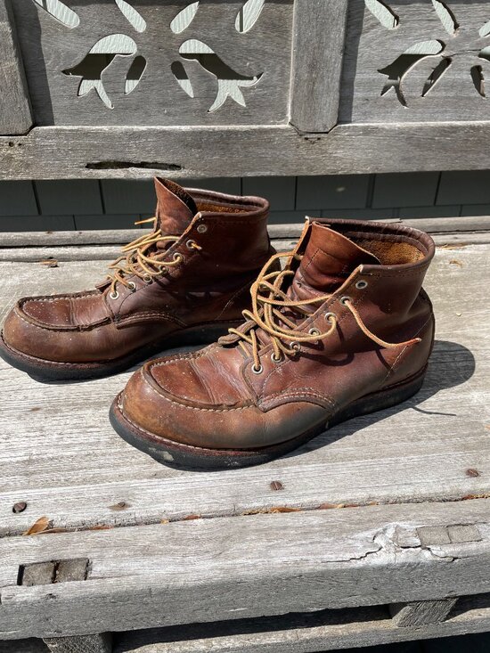 Red Wing work boots - 6 inches high - VGC!